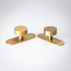Orbital Knob, Solid Brass Cabinet Knobs