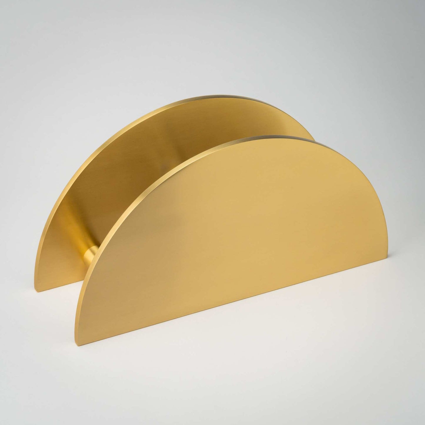 Demi Lune, Solid Brass Half Moon Door HandlesOur handmade Demi Lune door handle is designed to be mounted vertically as a half moon or in 2 pairs to form a full circle. In either orientation, it exudes Zen and Door HandlesDemi Lune, Solid Brass Half Moon Door Handles
