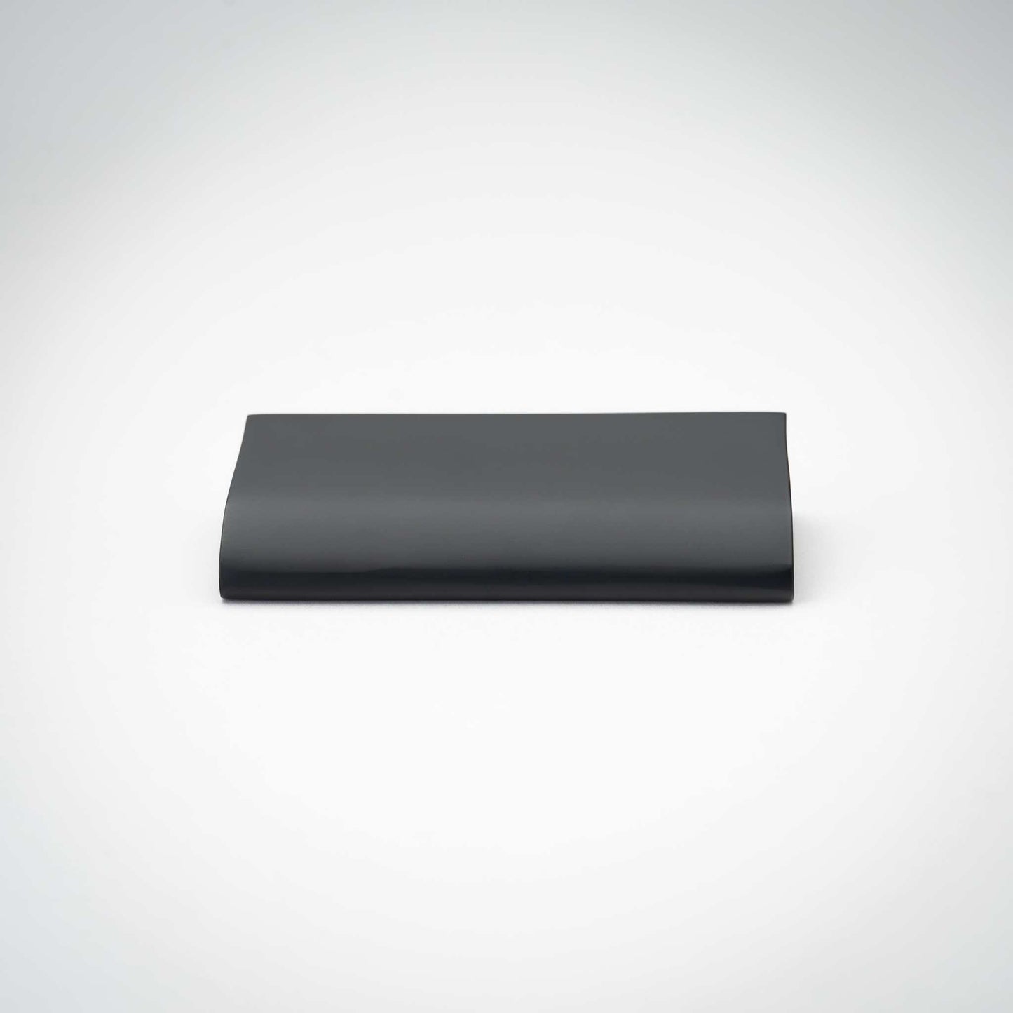 Matte Black Edge Pull, Solid Brass Edge Pull