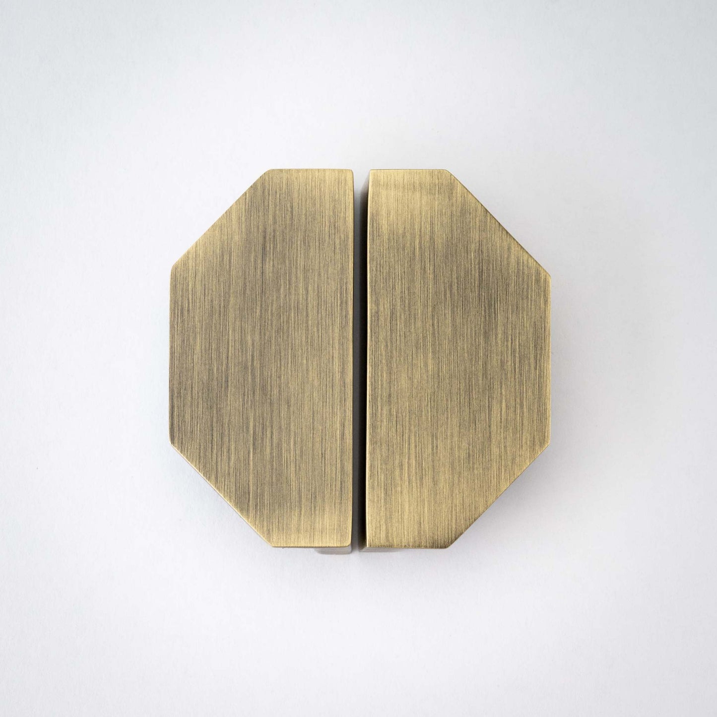Alto, Solid Brass Half Hex Pulls