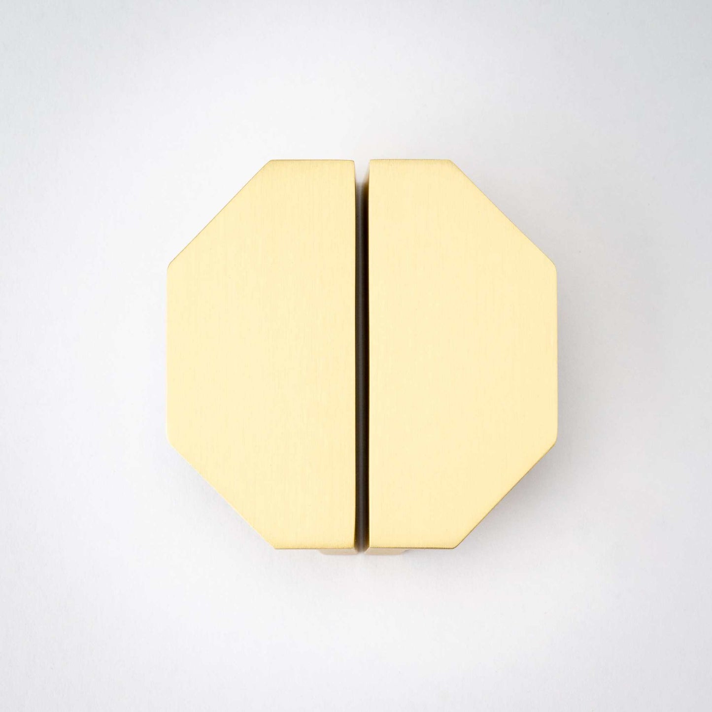 Alto, Solid Brass Half Hex Pulls