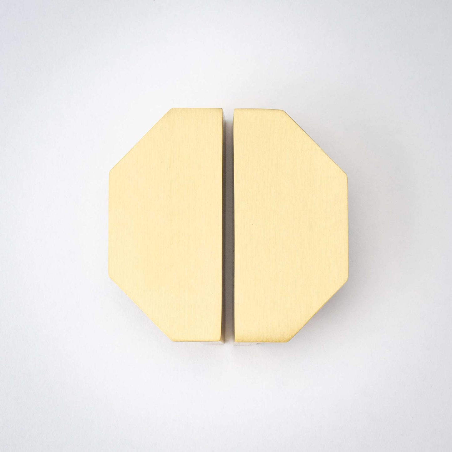 Alto, Solid Brass Half Hex Pulls