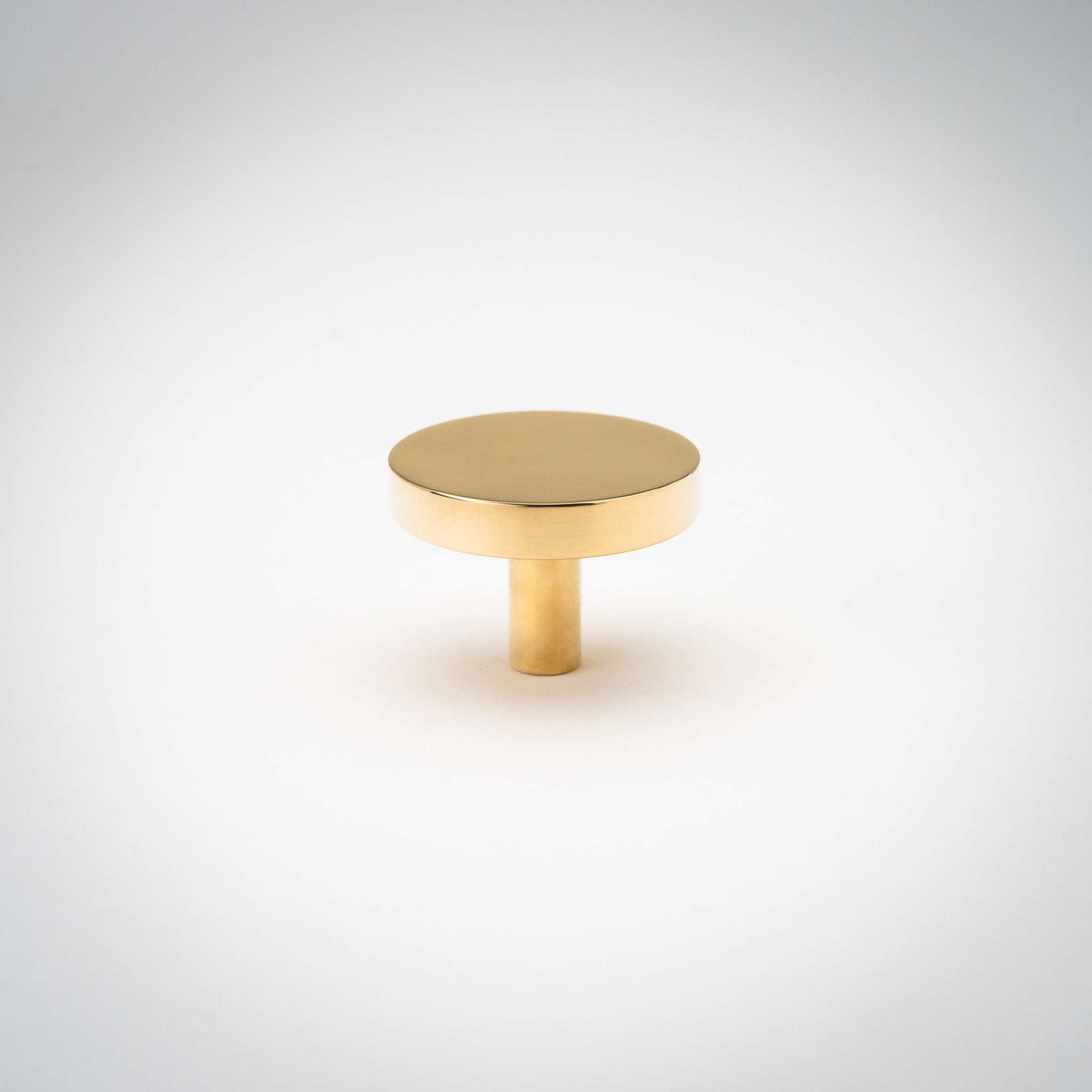 Rondelle, Solid Brass Cabinet Knobs