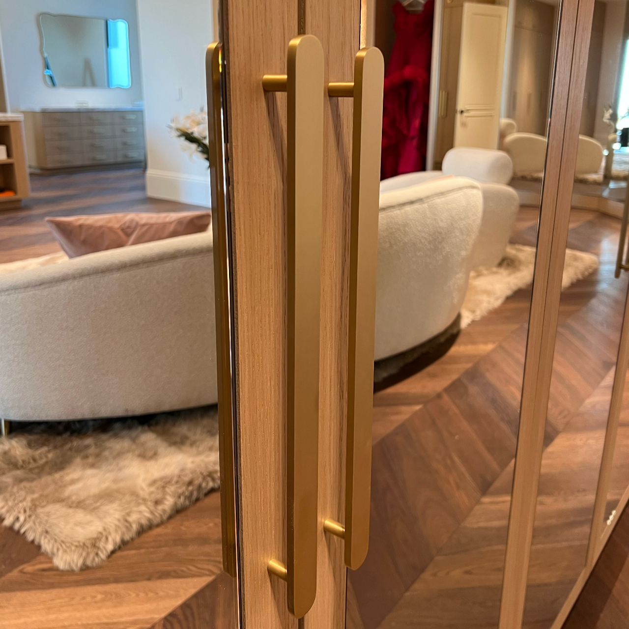Orbital, Solid Brass Cabinet Pulls