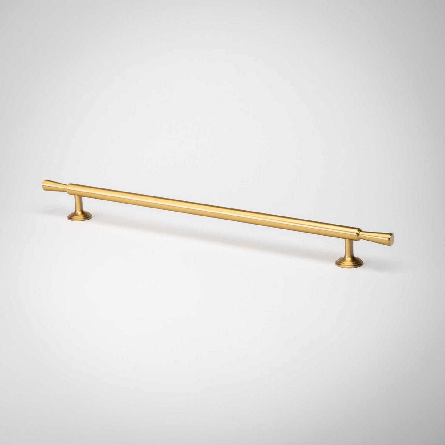 Tuxedo, Solid Brass Cabinet Pulls
Meet Tuxedo, our new deco-inspired cabinet knob. A sleek, classic design with a modern edge. Its beautiful "stacked" base and tapered ends add visual interest, repullTuxedo, Solid Brass Cabinet Pulls