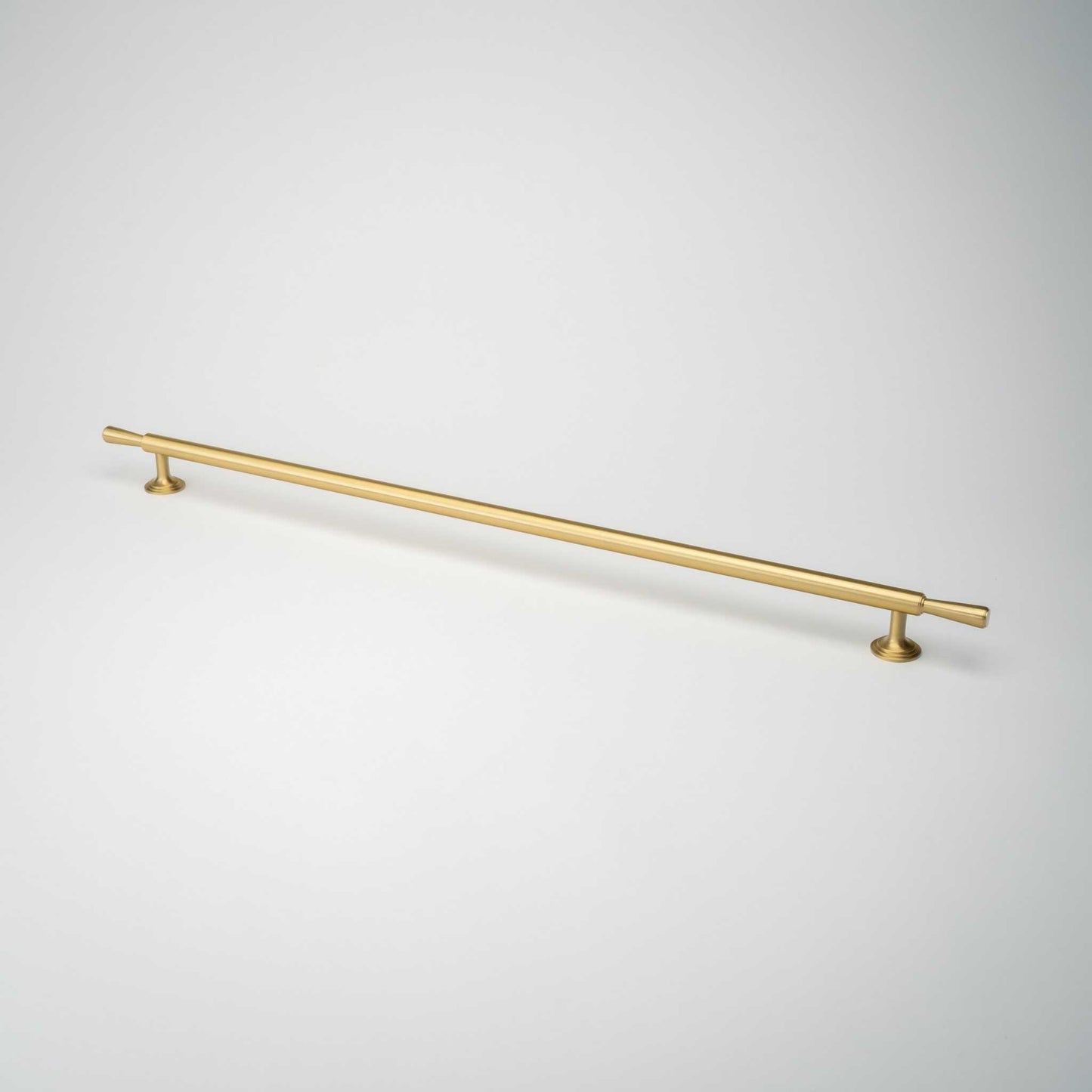 Tuxedo, Solid Brass Cabinet Pulls
Meet Tuxedo, our new deco-inspired cabinet knob. A sleek, classic design with a modern edge. Its beautiful "stacked" base and tapered ends add visual interest, repullTuxedo, Solid Brass Cabinet Pulls