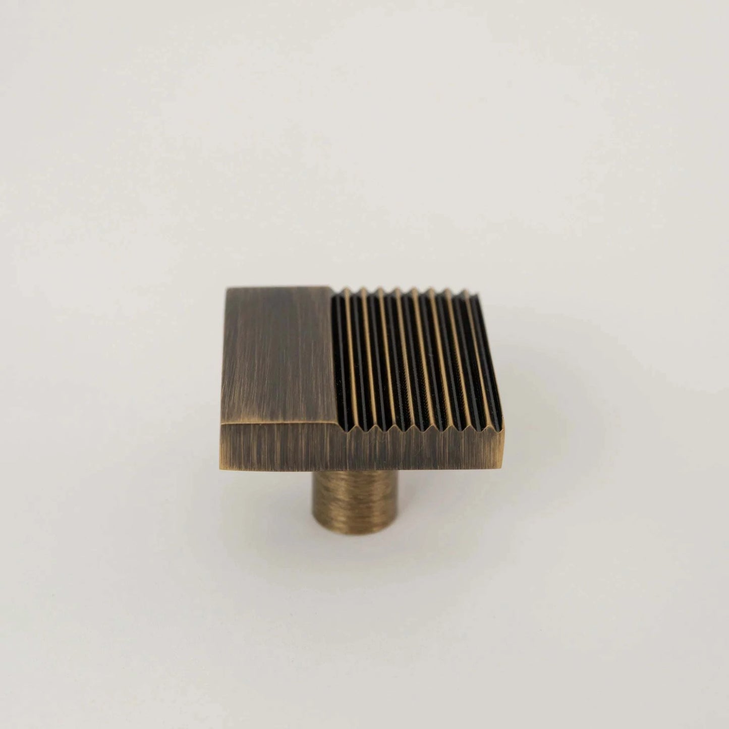 Rail, Antique Brass Appliance Pulls