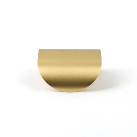 Curve shown in Matte Satin Brass