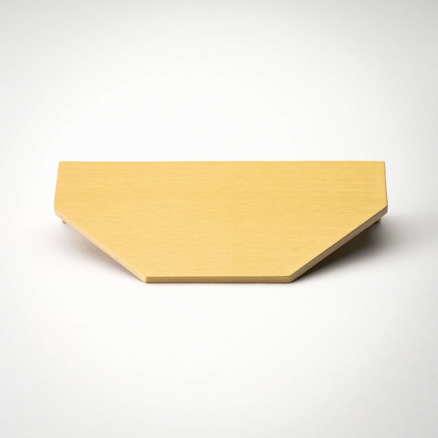 Alto, Solid Brass Half Hex PullsAlto, our handmade Half Hex cabinet handle, is designed to be mounted in pairs to form a full hexagon or mounted horizontally as a partial hexagon. In either orientapullAlto, Solid Brass Half Hex Pulls