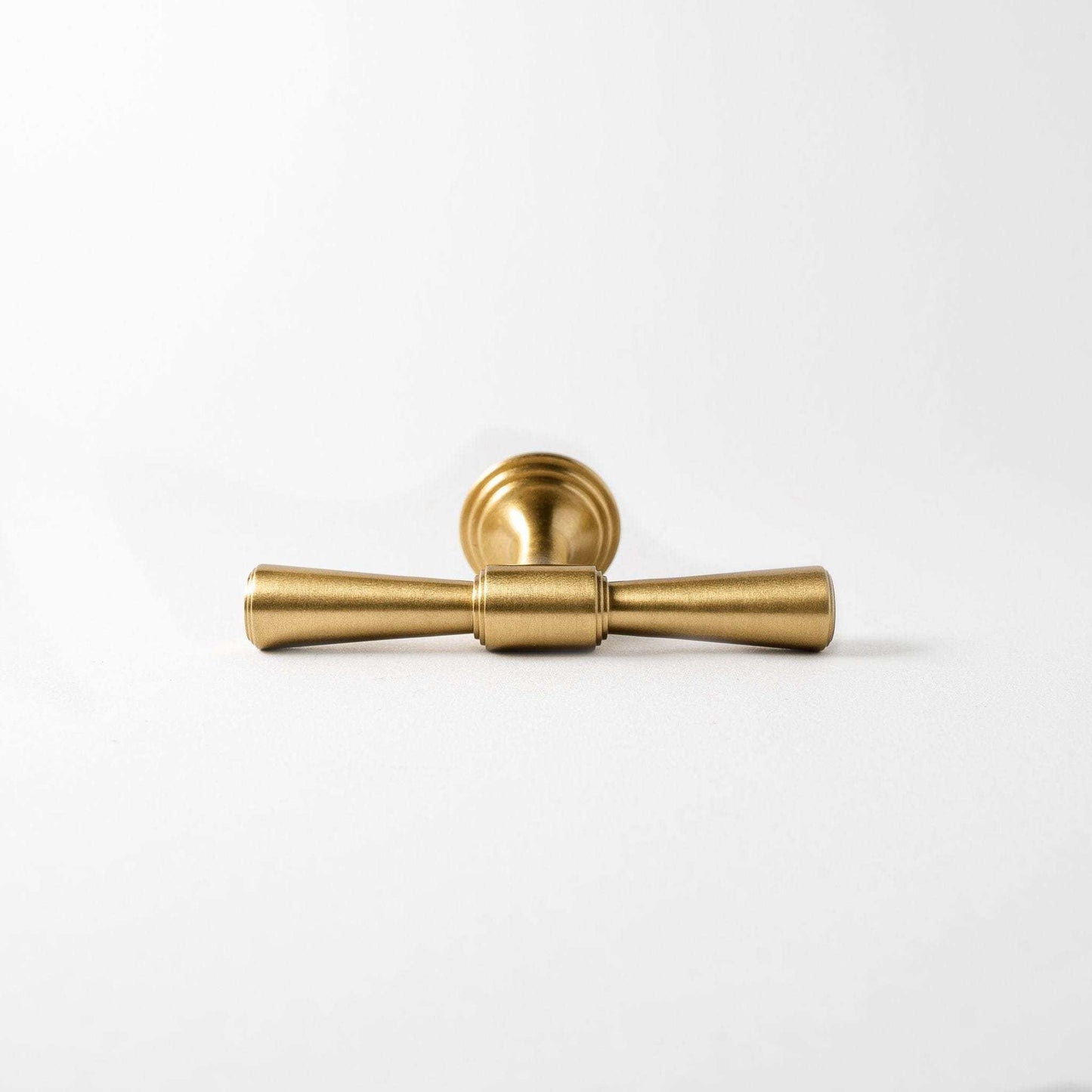 Tuxedo Knob, Solid Brass Cabinet Knob