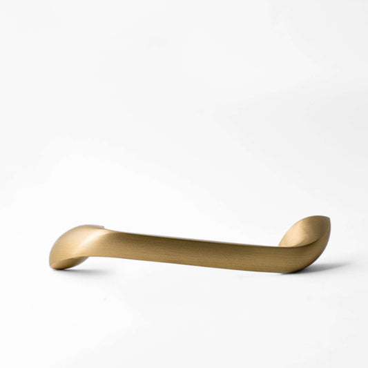 Studio photograph of Twist, Solid Brass Cabinet Pulls.