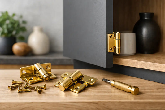 How to Choose Brass Hinges for Modern Cabinets