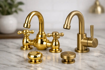 Unlacquered Brass Versus Brushed Brass