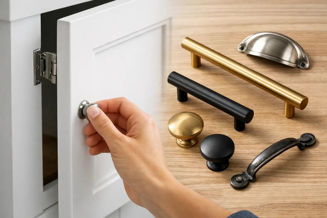 How to Choose Cabinet Hardware for Inset Doors
