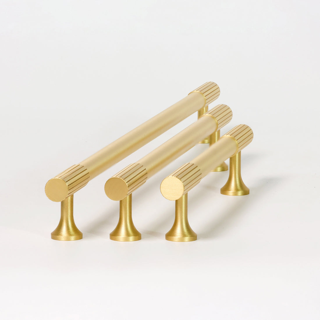 Studio photograph of Sunbeam, Solid Brass Cabinet Pulls.