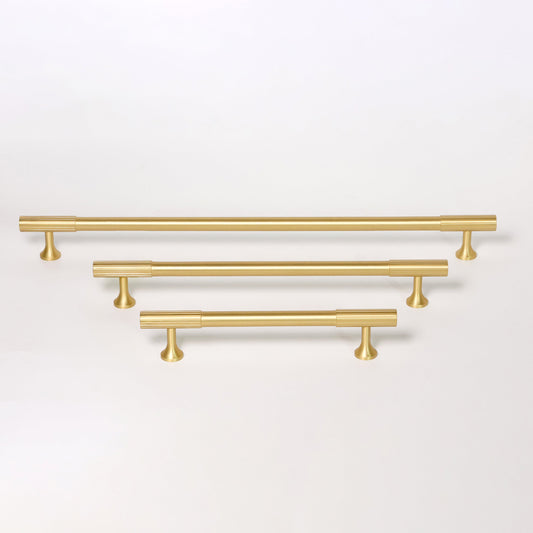 Studio photograph of Sunbeam, Solid Brass Cabinet Pulls.