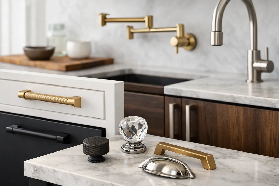 10 Designer Kitchen Hardware Examples That Work