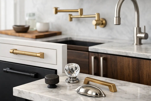 10 Designer Kitchen Hardware Examples That Work