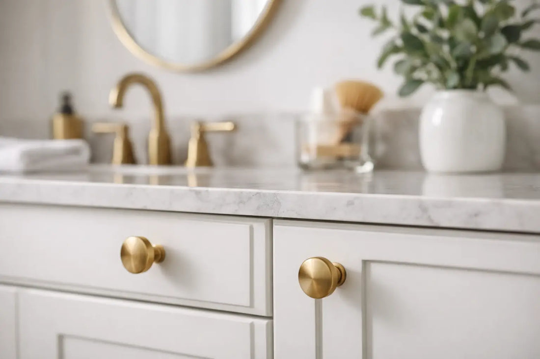 Best Brass Knobs for Bathroom Vanity