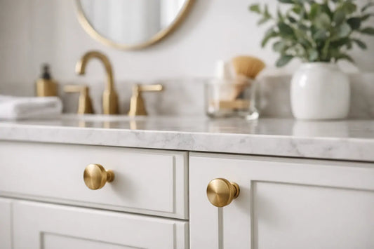 Best Brass Knobs for Bathroom Vanity
