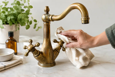 Unlacquered Brass Cleaning Without Losing Patina