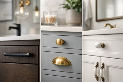 12 Bath Vanity Hardware Examples That Feel Custom
