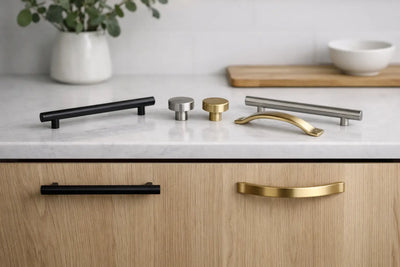Hardware for Slab Drawer Fronts That Fits