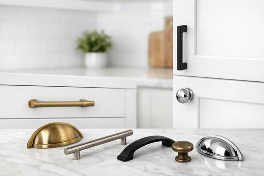Best Hardware for White Kitchen Cabinets