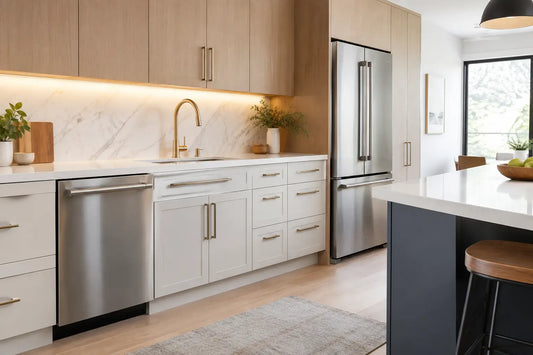 Appliance Pull Renovation Example for Modern Kitchens