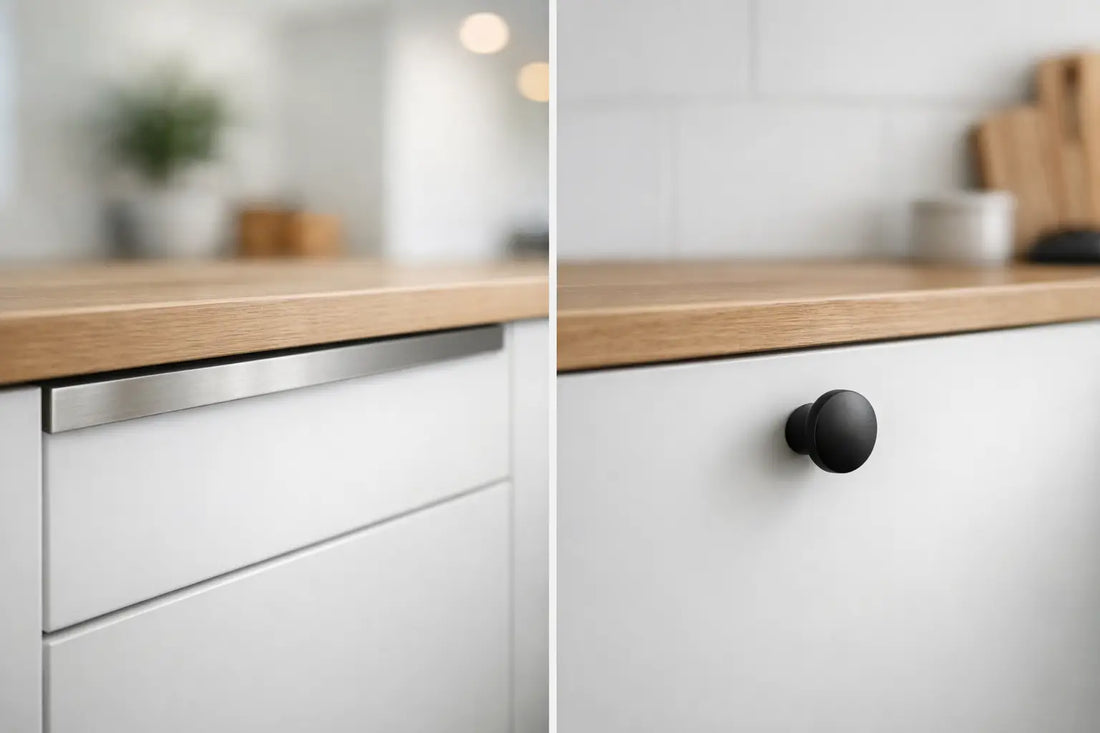 Edge Pulls vs Knobs: What Looks Better?