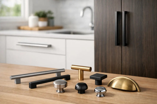 Best Cabinet Hardware for Flat Panel Doors