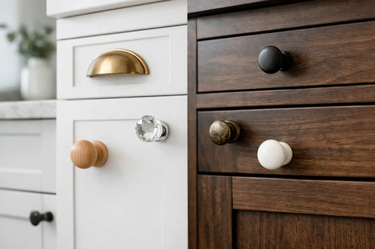 How to Mix Cabinet Knobs Without Losing Cohesion