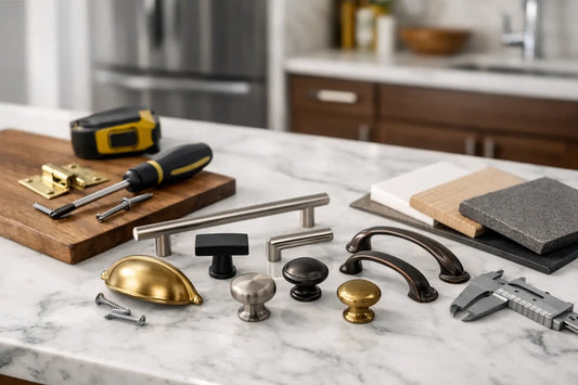 Cabinet Hardware Checklist for Kitchen Remodel