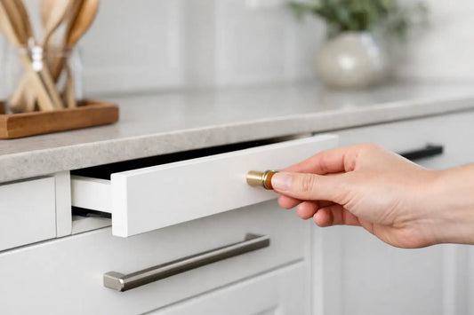 Cabinet Hardware for Narrow Drawer Fronts