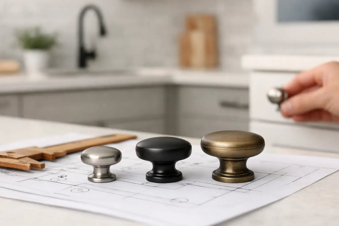What Size Cabinet Knobs Work Best for Your Space?