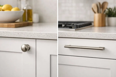 Knobs vs Pulls Kitchen: What Looks Best?