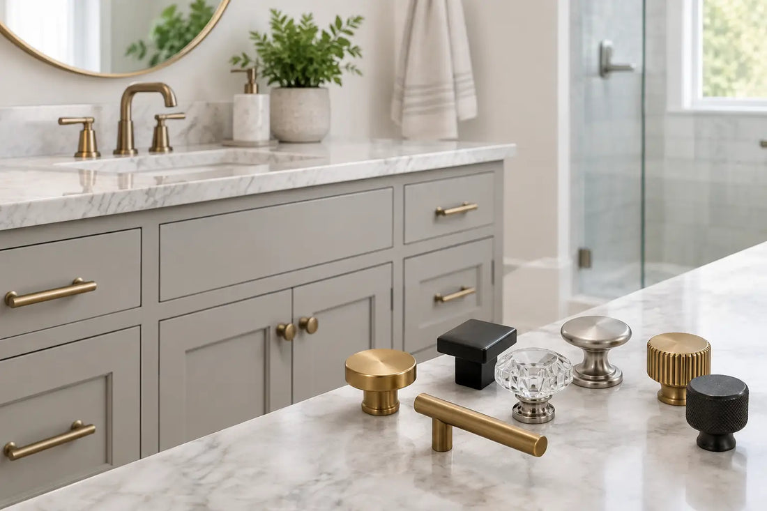Top Knobs for Bathroom Vanities That Look Custom