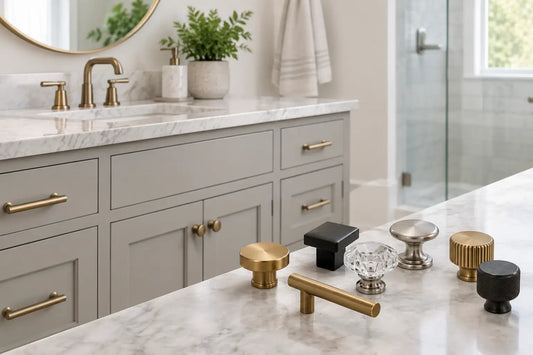 Top Knobs for Bathroom Vanities That Look Custom