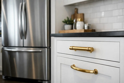 Can Brass Hardware Match Stainless Appliances?