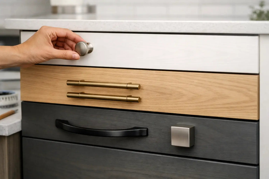 Cabinet Hardware Placement Guide for Drawers
