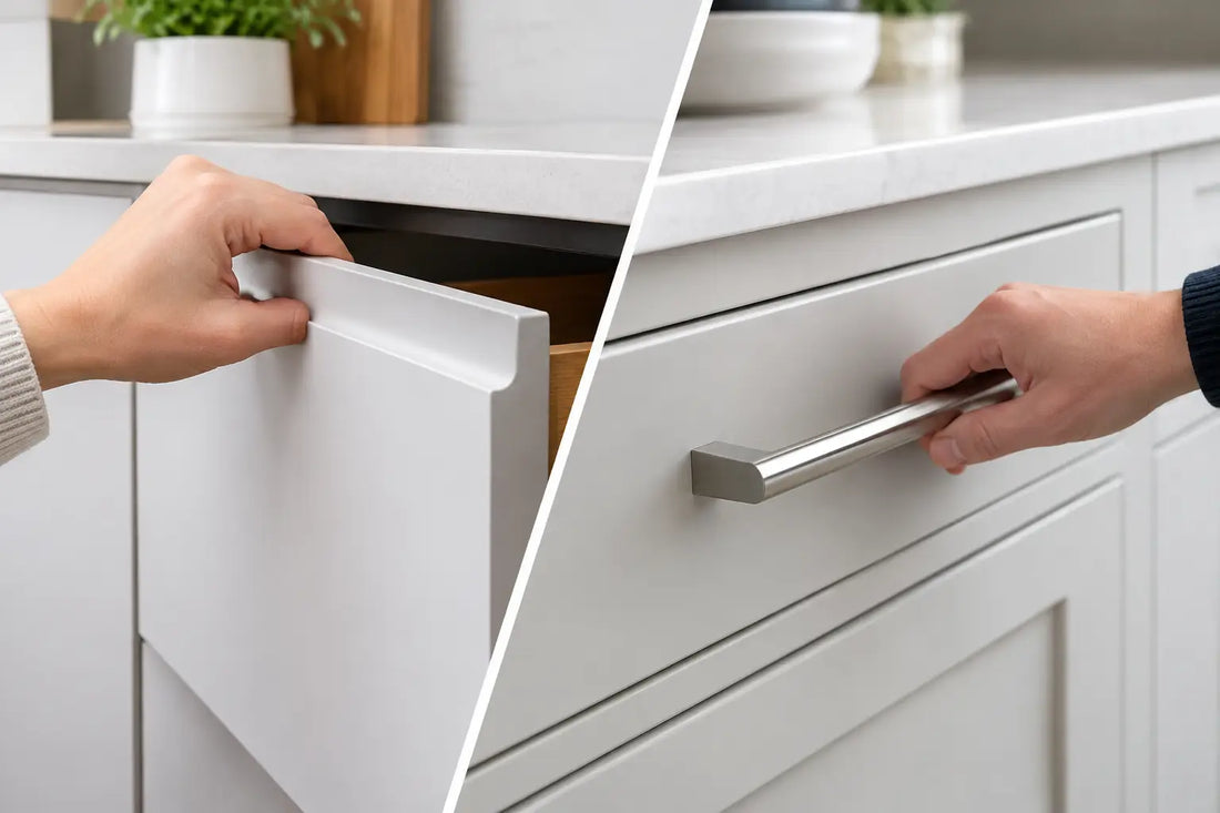 Edge Pulls Versus Cabinet Pulls Compared