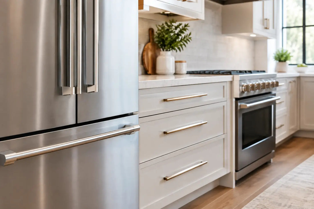 Appliance Handles That Finish a Kitchen Well