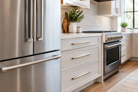 Appliance Handles That Finish a Kitchen Well