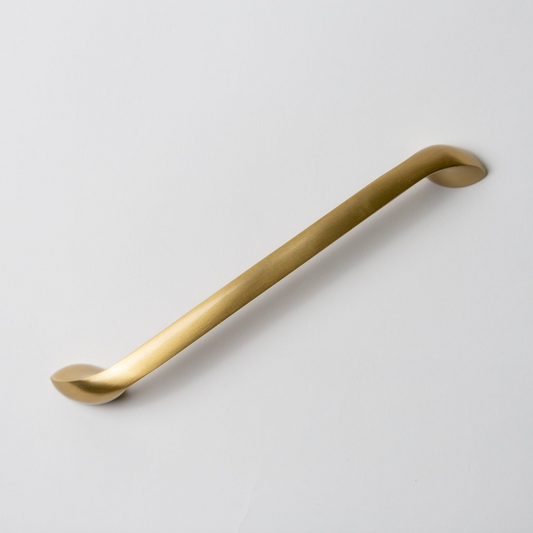 Studio photograph of Twist, Solid Brass Appliance Pulls.