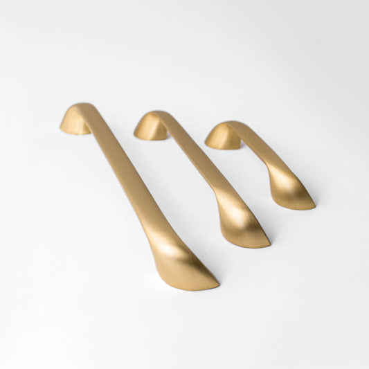 Twist, Solid Brass Cabinet and Appliance Pulls