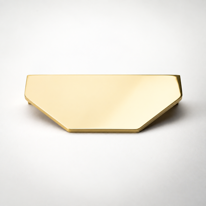 Alto, Solid Brass Half Hex Pulls — Alto-P-No-PBU-4-3; AI-assisted finish visualization approved by owner