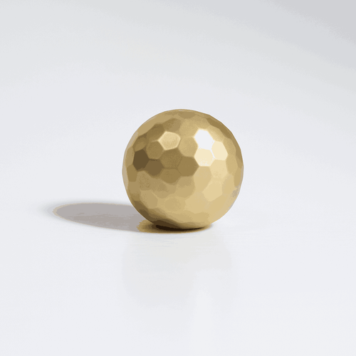 Astor Hammered Knob, studio product view