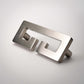Chloe, Solid Brass Greek Key Pull