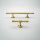 Tuxedo, Solid Brass Cabinet Pulls