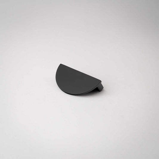 Demi Lune Half Moon Cabinet Pulls, showing half-moon face.